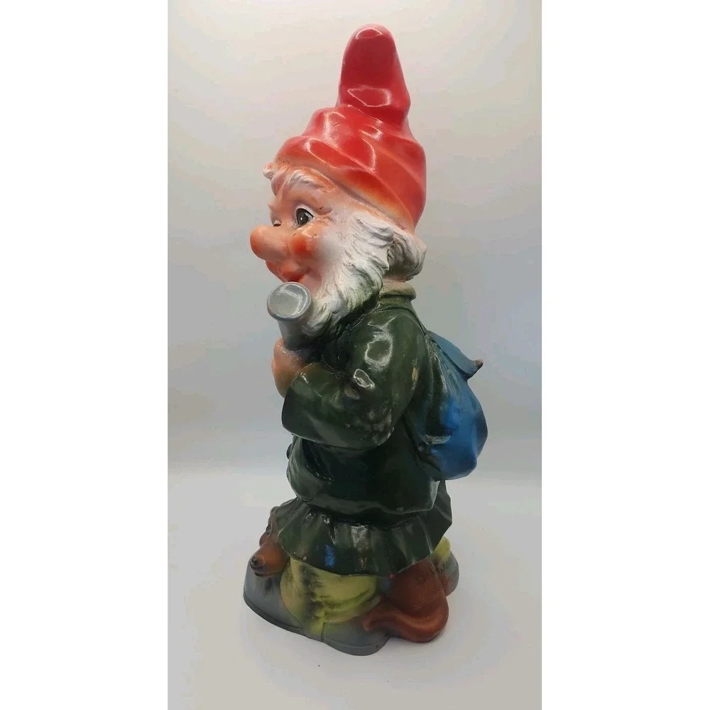 Hunting Cortolan 1960s Garden Gnome 13